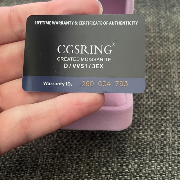 14K White Gold Twisted Ring 14K Gold 2ct Round Cut Moissanite Rings Hidden Halo - Picture 4 of 4